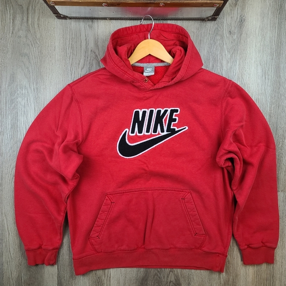 Nike Other - Vintage Nike Embroidered Spellout Logo Hoodie size L